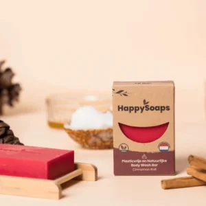 HappySoaps Body Wash Bar – Cinnamon Roll